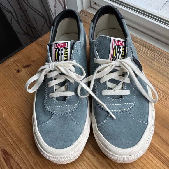 Vans Vault Og Epoch Lx Size Men’s 8 Women’s 9.5 Like New Blue Suede Shoes - Picture 2 of 9